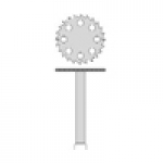 Knochens�ge � 10mm, diamantiert
