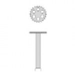 Knochens�ge � 7mm, diamantiert