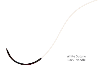 Größe: USP 3-0 - 16mm 3/8-Kreis - Schwarz -