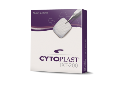Cytoplast TXT-200 Hochdichte PTFE-Membran 12x24mm